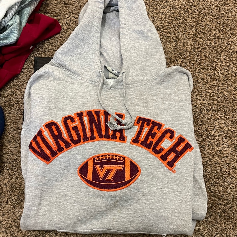 Virginia Tech Hoodie- Men’s L